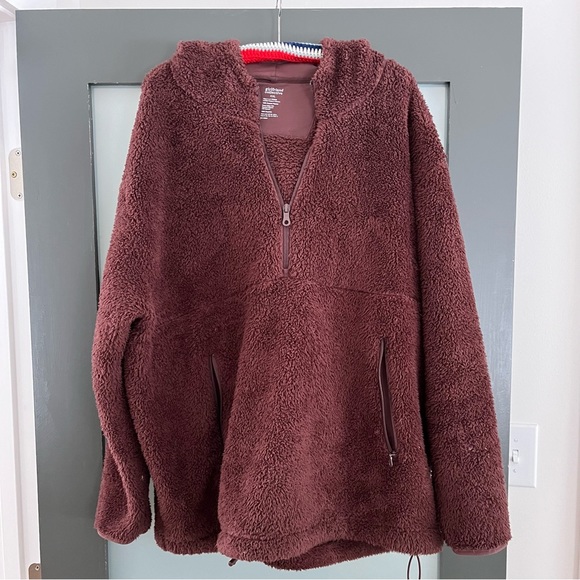 Girlfriend Collective Recycled Half-Zip Hoodie XXL, GUC - Picture 5 of 11